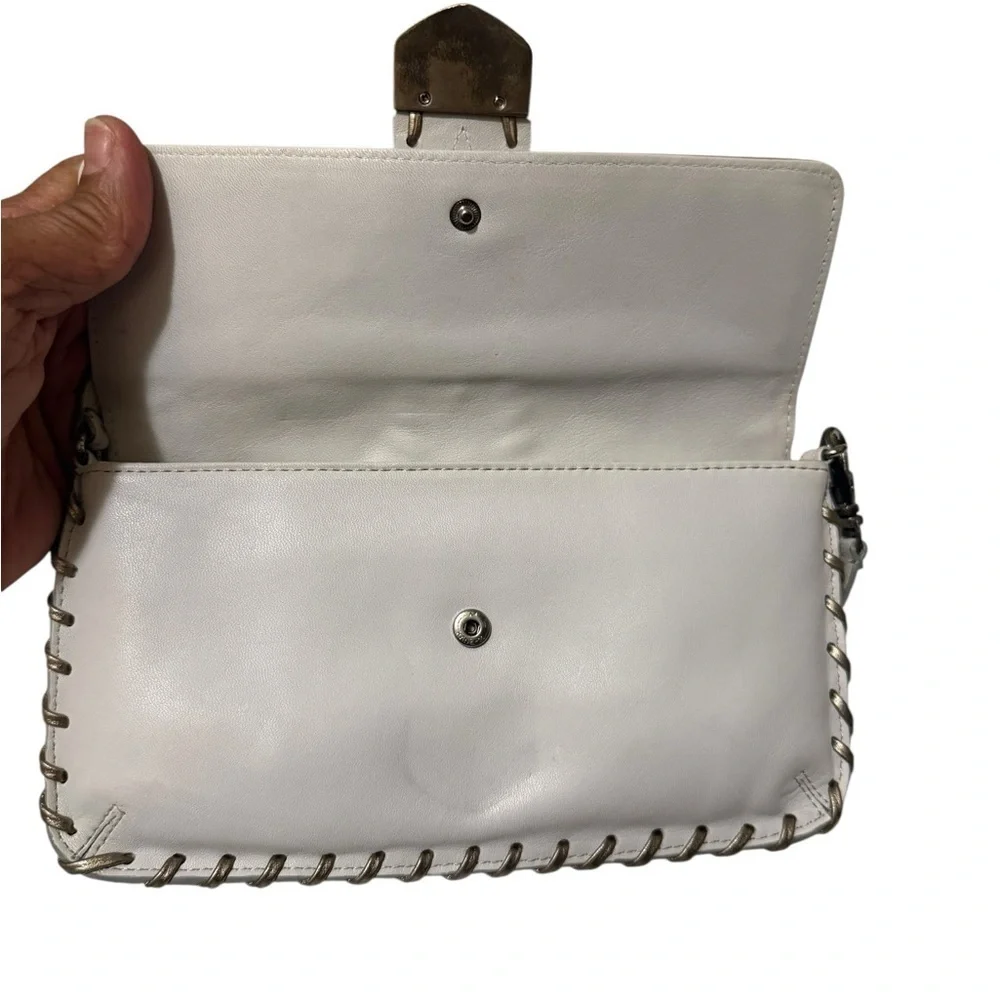 Micheal kors Stylish White Leather Women's Bag